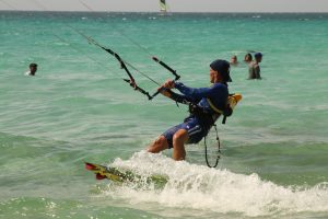 błędy podczas nauki na desce kite