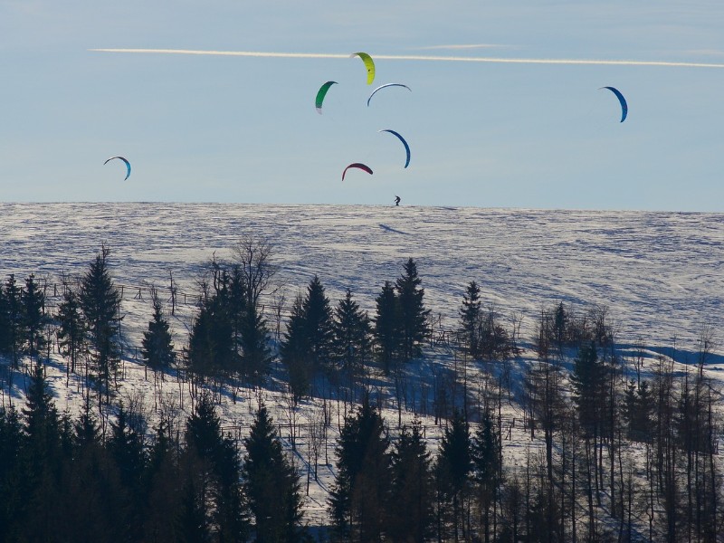 snowkiting
