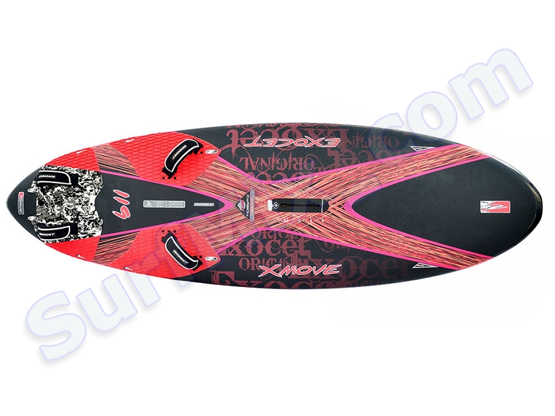 przegląd desek windsurfingowych – Exocet X MOVE Carbon Freeride 2016