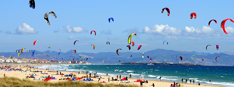 kitesurfing