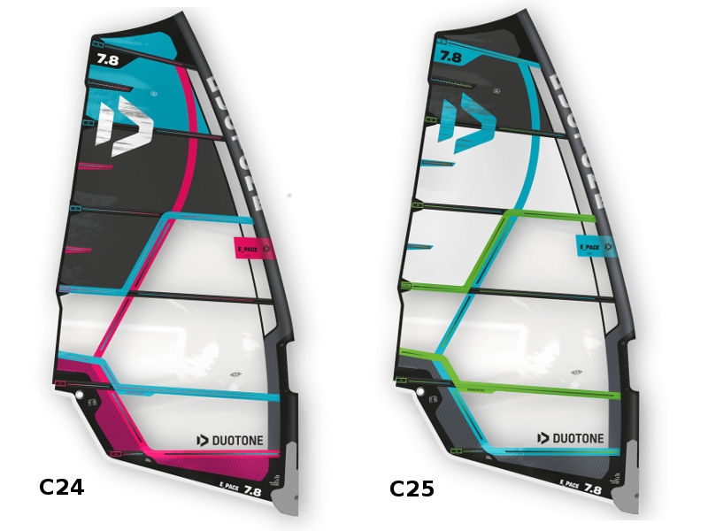 przegląd żagli windsurfingowych – Duotone E_Pace 2020