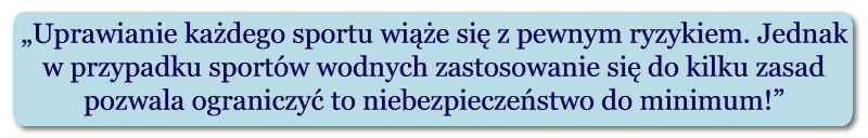 sporty wodne dla dzieci