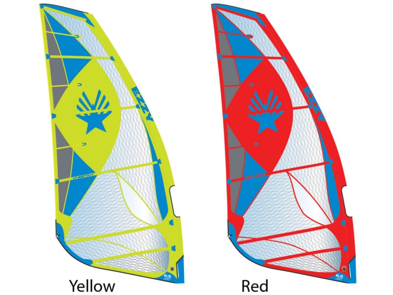 przegląd żagli windsurfingowych – ezzy cheetah 2019