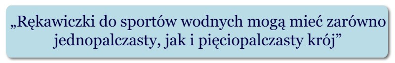 rękawiczki do sportów wodnych