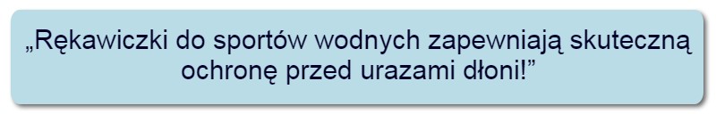 rękawiczki do sportów wodnych