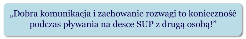SUP dla dwóch osób