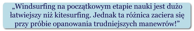 windsurfing a kitesurfing