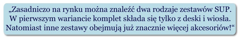 zestawy sup