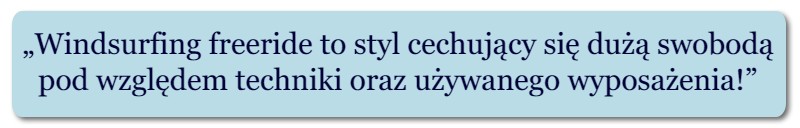 windsurfing freeride