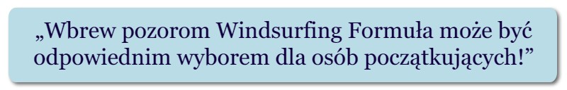 windsurfing formuła