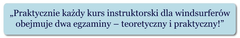 jak zostać instruktorem windsurfingu