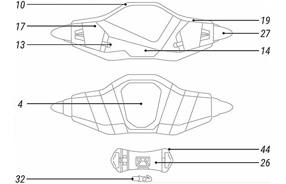 Damski Trapez Kite Mystic Diva Bruna Kajiya