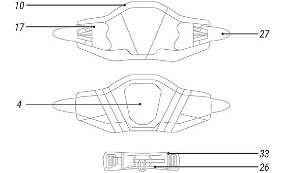 Damski Trapez do WIndsurfingu Mystic Dutchess Waist