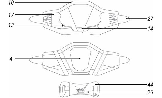 Damski Trapez do Kiteboardingu Mystic Dutchess Waist