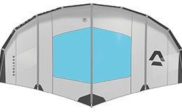 Foil-wing-window