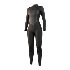 Pianka Mystic Brand Fullsuit 3/2mm BZ Flatlock Woman Black 2025