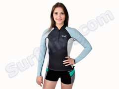 Docieplacz XCEL Womens Axis Top L/S 2/1mm Sky Blue XCEL5102