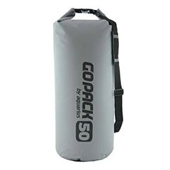 Worek wodoszczelny na Piankę, Trapez Aquarius GoPack 50l Grey z Paskiem