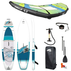Zestaw Deska WindSUP F2 CRUISE Team 10.6 + Wing Wattsup + Wiosło