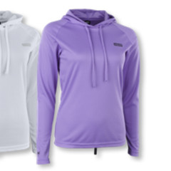 Koszulka z kapturem ION Wetshirt Hood LS Women Lilac-Petals 2026