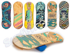 Trickboard Rehabilitacyjny Classic z Półwałkiem Blue Soft