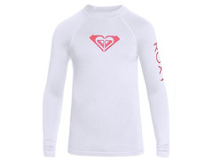 Koszulka z długim rękawem Roxy Whole Hearted LS Girl White