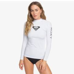 Koszulka długi rękaw Roxy Whole Hearted L/S UPF 50 Rashguard Bright White 2022