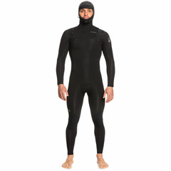 Pianka Quiksilver 5/4/3mm Everyday Session Chest Zip HOOD Black