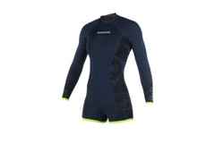 Pianka damska Mystic Diva 3/2mm Longarm Shorty BZ Navy/Lime WMN 2019