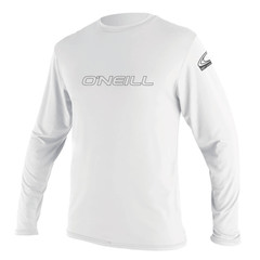 Koszulka ONeill Basic Skins L/S Sun Shirt White 2023