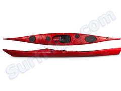 Kajak Aquarius Sea Emotion PE Czerwony