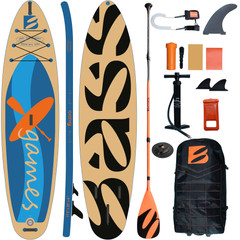 Deska SUP Bass XGames 11.3 Lux 2023 (344x84x15cm) + Wiosło + Leash + Pompka + plecak 2023