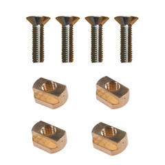 Śruby Screw Set Foil Duotone Fanatic Track Nut Top Plate Torx 8mm / 20mm