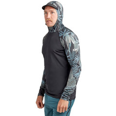 Koszulka Dakine HD Snug FIT L/S HOOD z kapturem Nahele Print