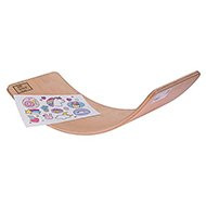 Deska do balansowania dla dzieci KidiBoard Balance Board + naklejki dla dziewczynki