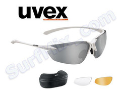 Okulary Uvex Protect 8816 + dwa dodatkowe zestawy soczewek 2011