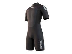 Pianka Mystic Brand 3/2mm Shorty BZ Flatlock Black