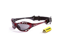 Okulary Ocean Cumbuco Shiny Red + etui