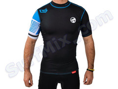 Koszulka krótki rękaw Prolimit C5 SA Black/Blue