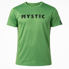 Koszulka krótki rękaw Mystic Lycra Star SS Quickdry Soft Green 2025