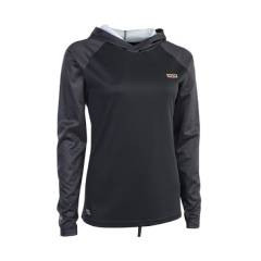 Koszulka ION Wetshirt Hood LS Women Black 2022