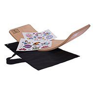 Deska do balansowania dla dzieci KidiBoard Balance Board + pokrowiec + naklejki dla chłopca i dziewczynki