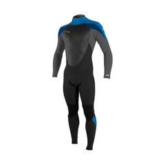 Pianka ONeill Youth Epic 4/3 Back Zip Full Black Graph BaliBlue Deepsea 2025