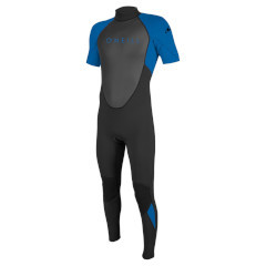 Pianka O'NEILL Dziecięca REACTOR-2 2MM BACK ZIP S/S SPRING Blk/Ocean 2023