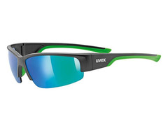 Okulary Uvex Sportstyle 215 Black Mat Green 2716 2021