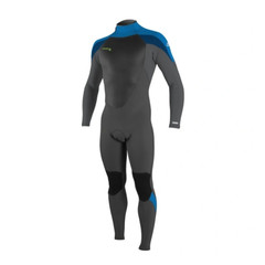 Pianka ONeill Youth Epic 5/4 Back Zip Full Black Graph BaliBlue Deepsea 2025