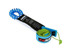 Leash SUP NSP Coiled 10ft 7mm Blue