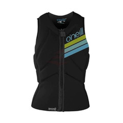 Kamizelka ONeill Women Slasher Kite Vest Front Zip Black/Black