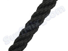 Lina żeglarska Bezalin Mistral 210, pływająca, cumownicza, do odbijaczy, czarna 10mm