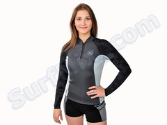 Docieplacz XCEL Womens Axis Top L/S 2/1mm Sky Blue